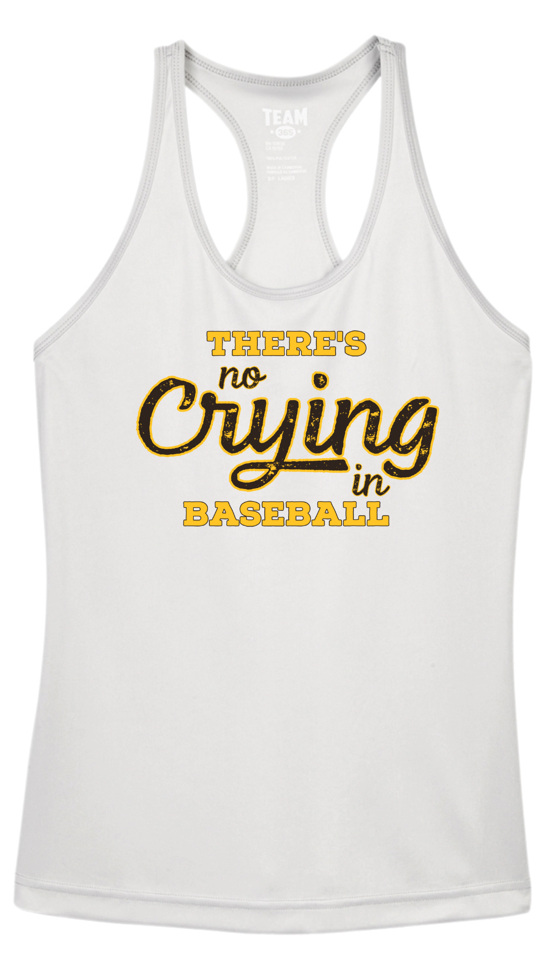 San Diego Baseball "There's No Crying in Baseball" Shirt