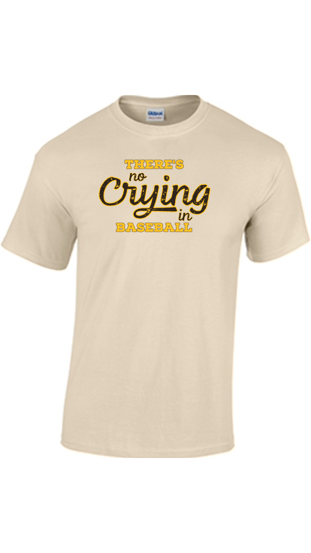 San Diego Baseball "There's No Crying in Baseball" Shirt