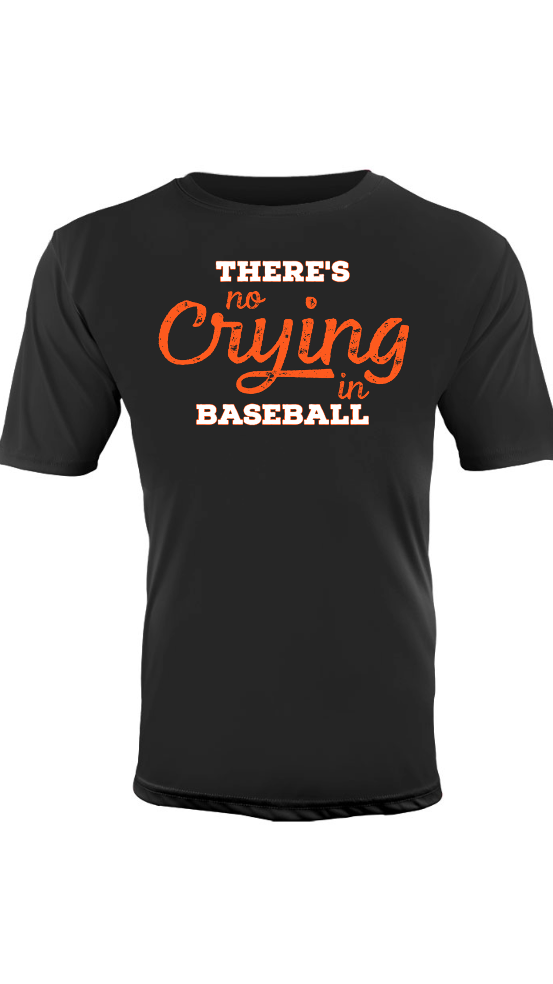 San Francisco YOUTH Baseball "There's No Crying in Baseball" Shirt