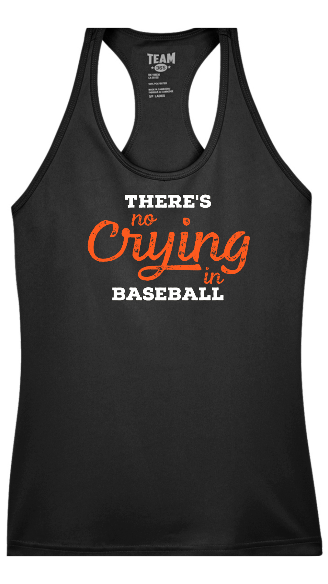 San Francisco Baseball "There's No Crying in Baseball" Shirt