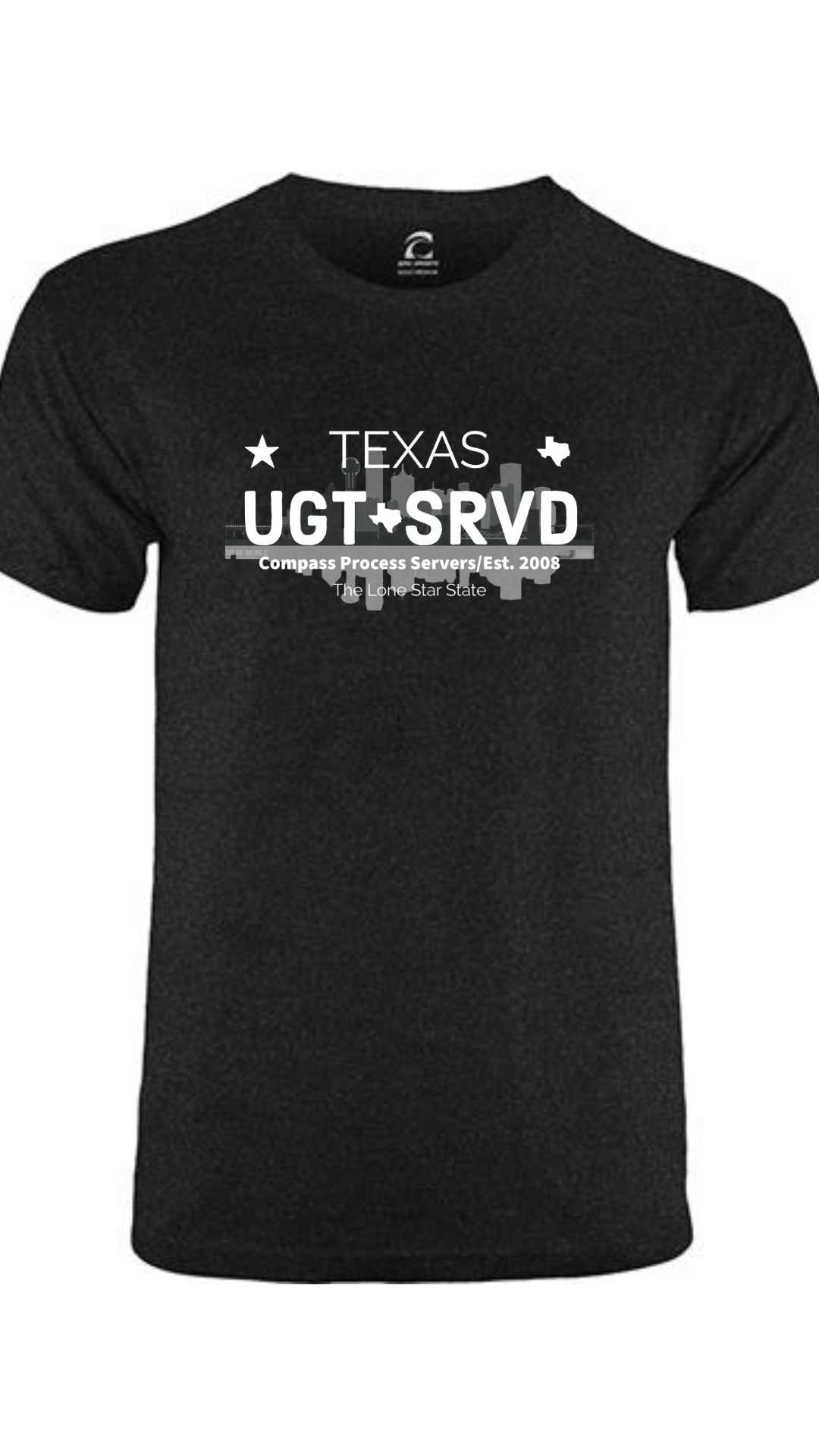 Dallas Cities Collection Short Sleeve T-Shirt FRONT DESIGN