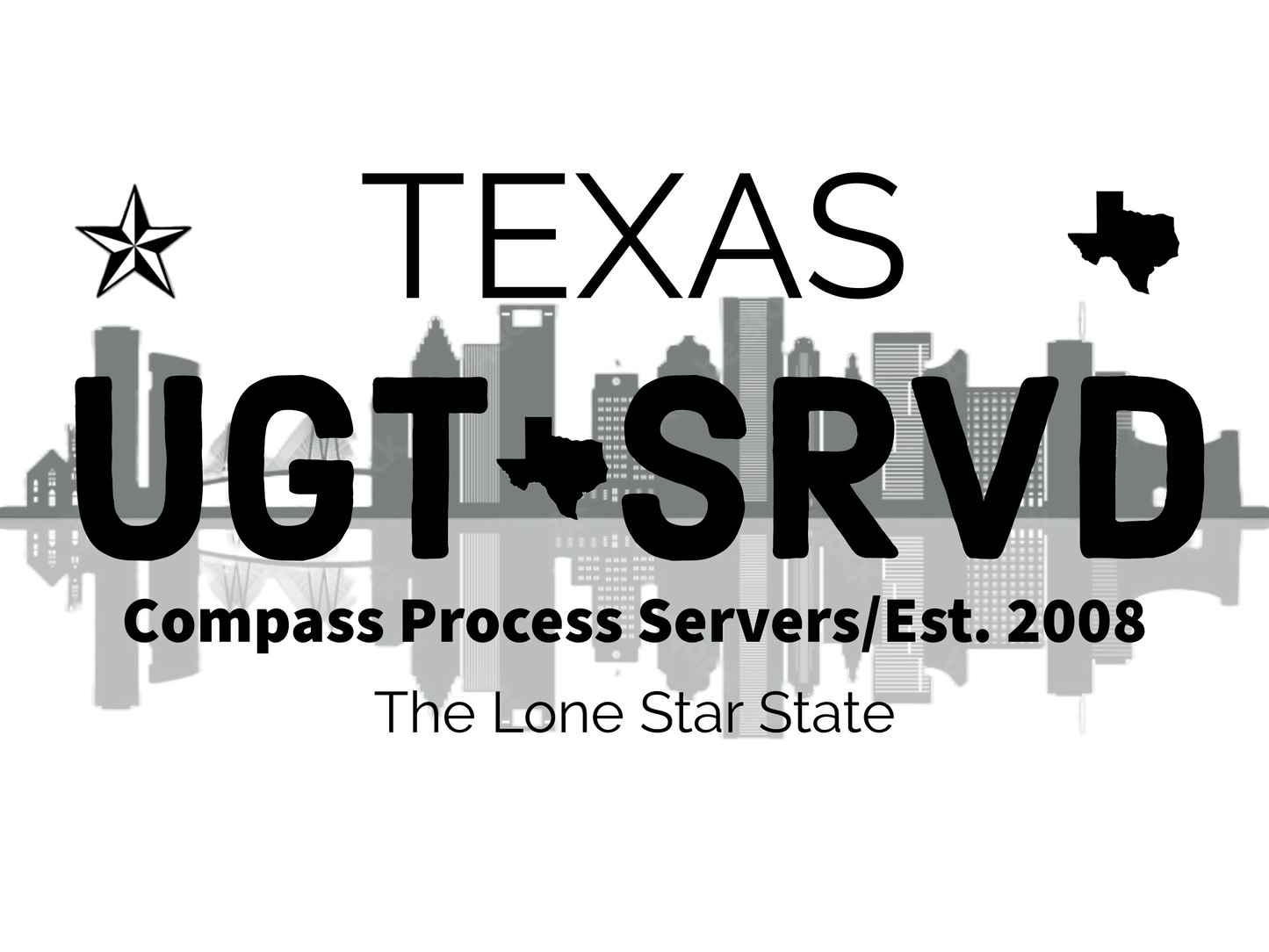 Houston Cities Collection Short Sleeve T-Shirt FRONT DESIGN