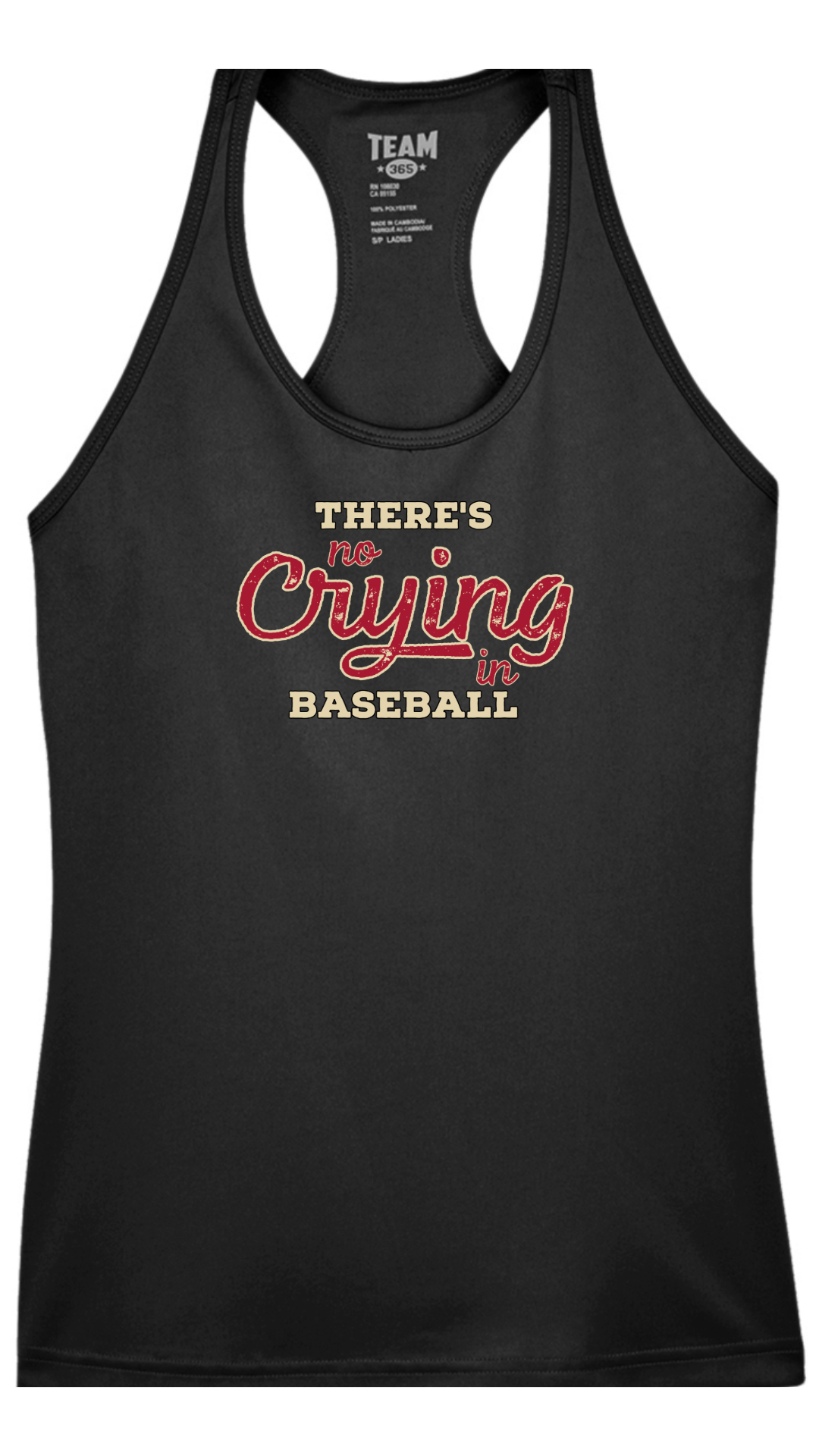 Arizona Baseball "There's No Crying in Baseball" Shirt