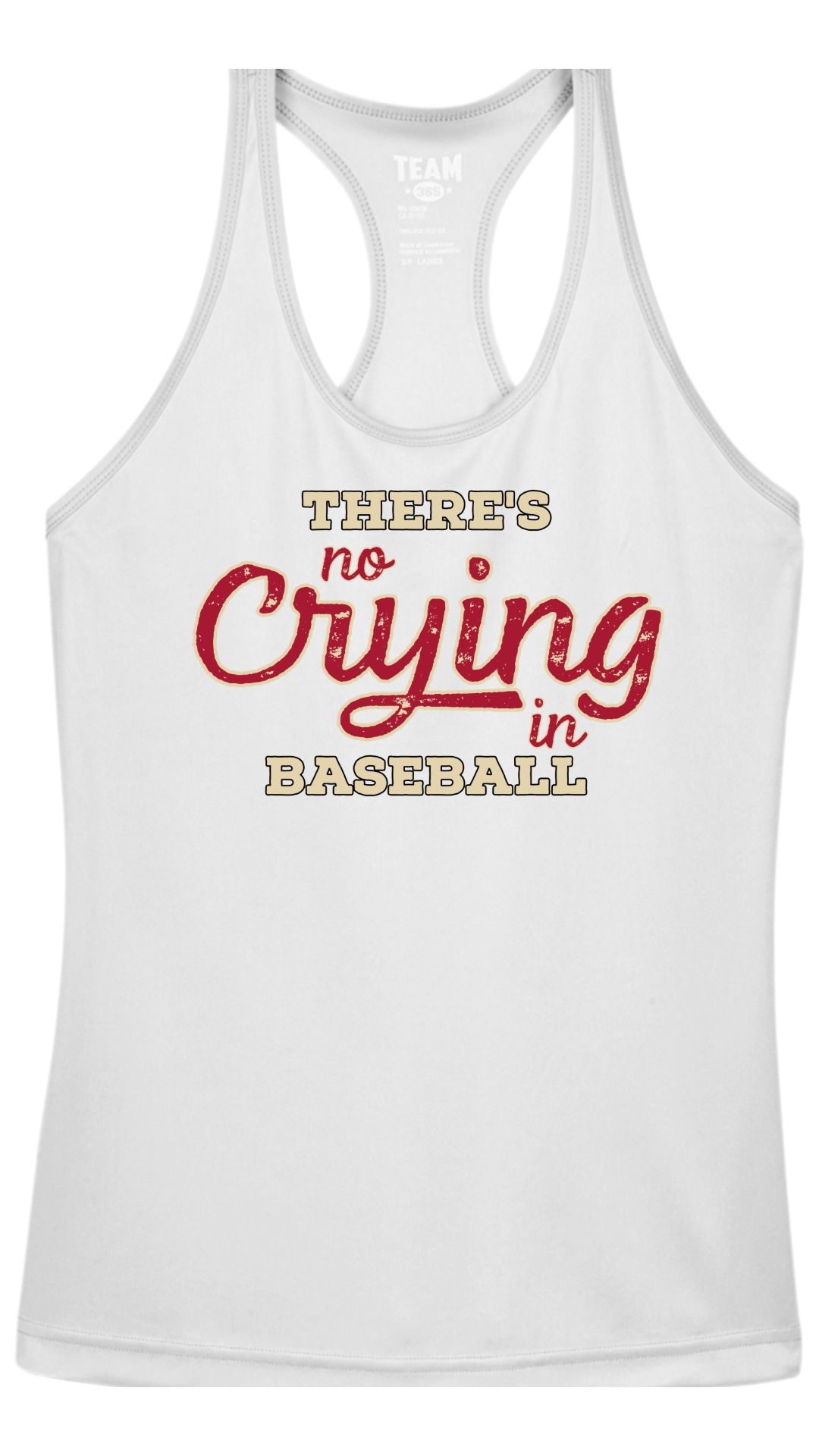 Arizona Baseball "There's No Crying in Baseball" Shirt