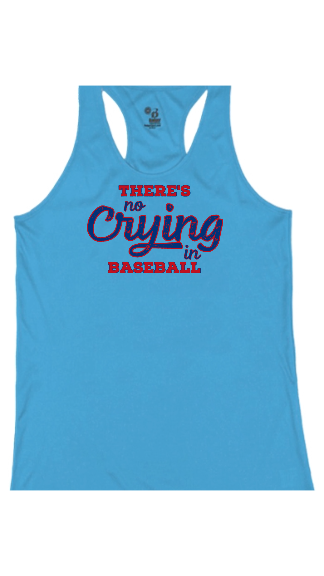 Texas Baseball "There's No Crying in Baseball" Shirt