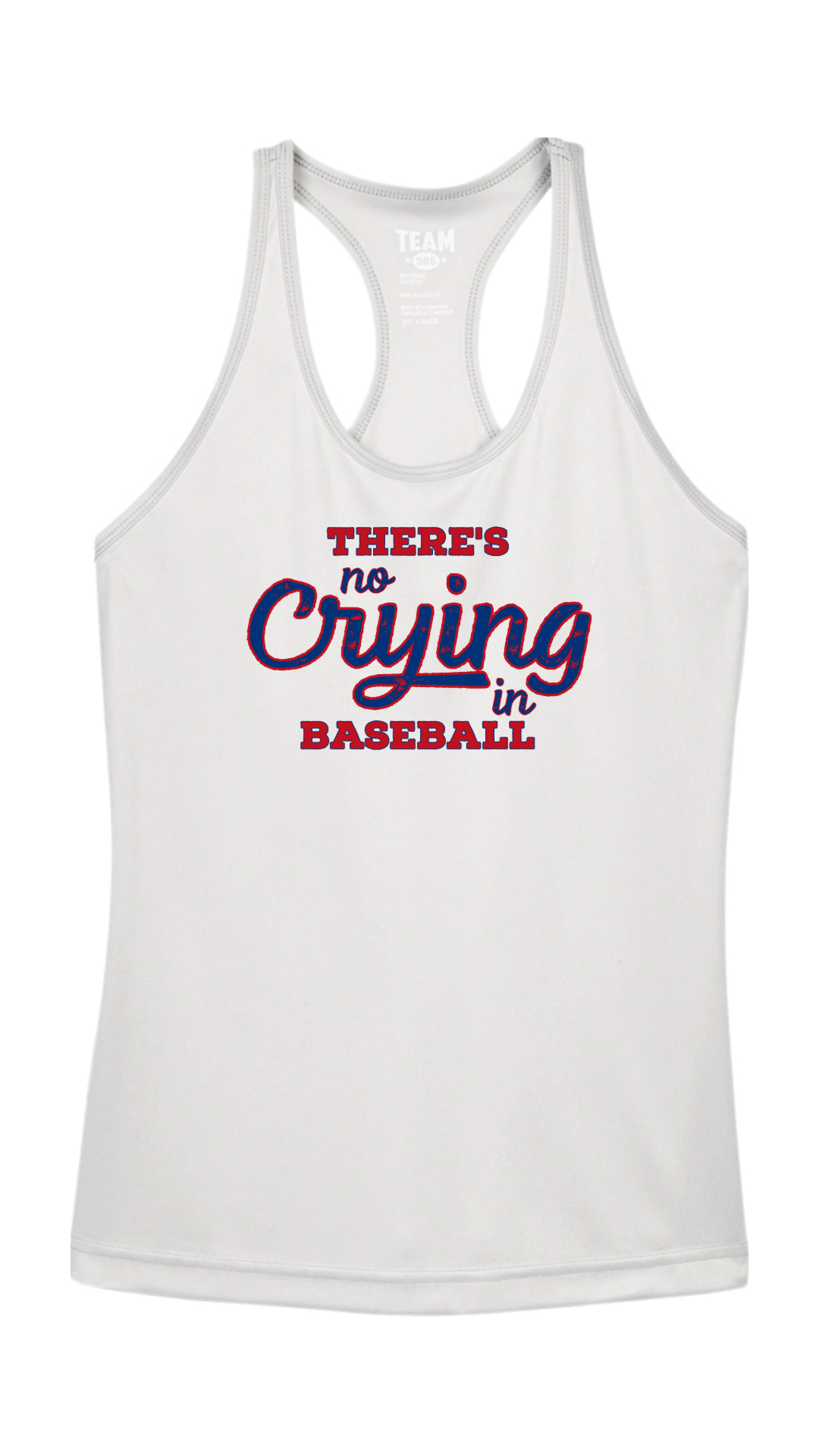 Texas Baseball "There's No Crying in Baseball" Shirt